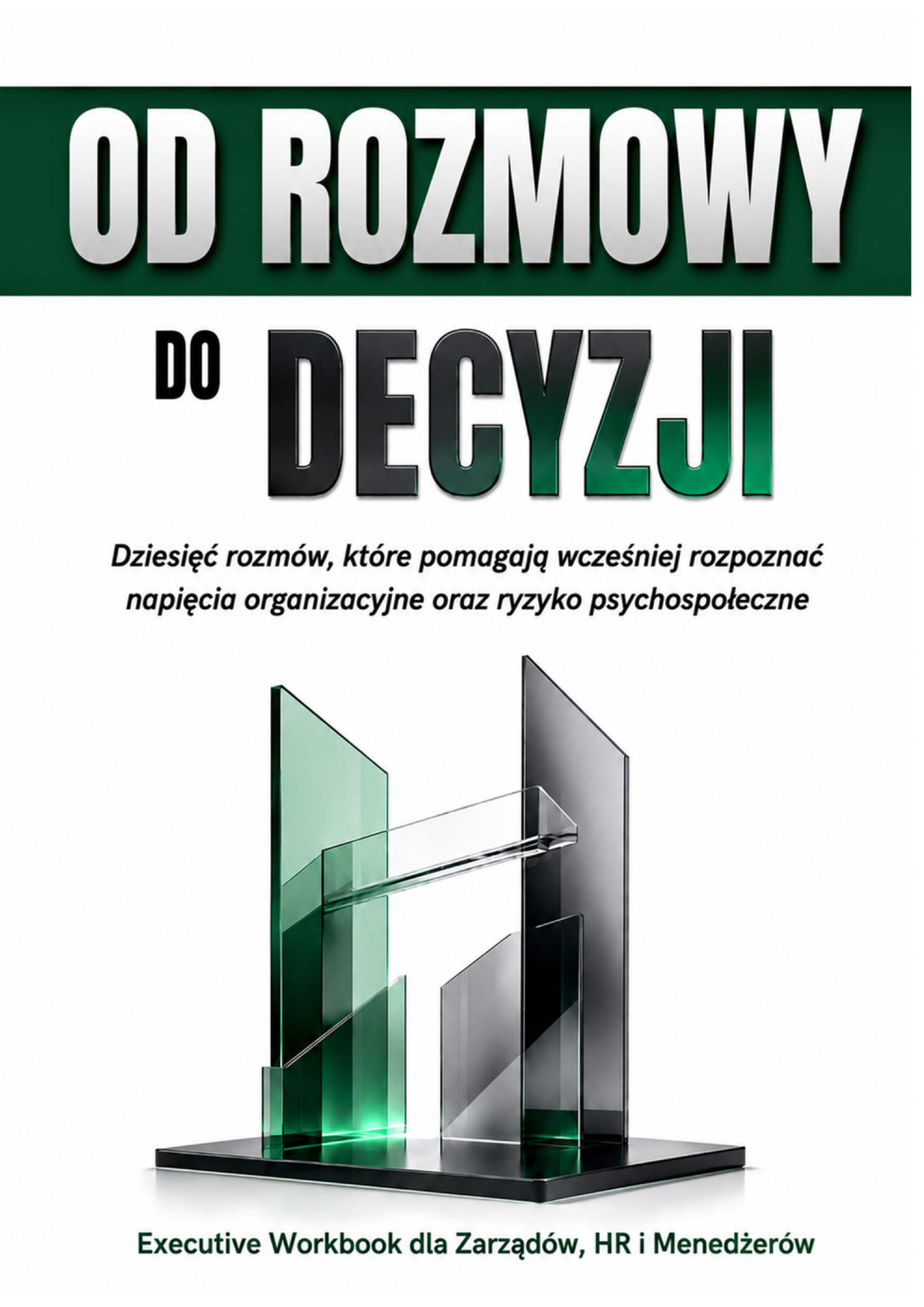 Workbook Od ROZMOWY do DECYZJI – okładka